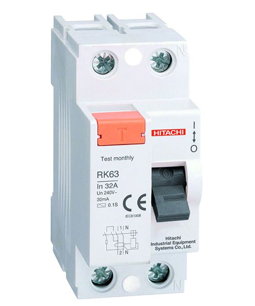 RCCB-HITACHI-RK63-2P